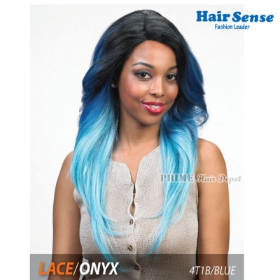 Hair Sense Synthetic Lace Front Wig - LACE-ONYX